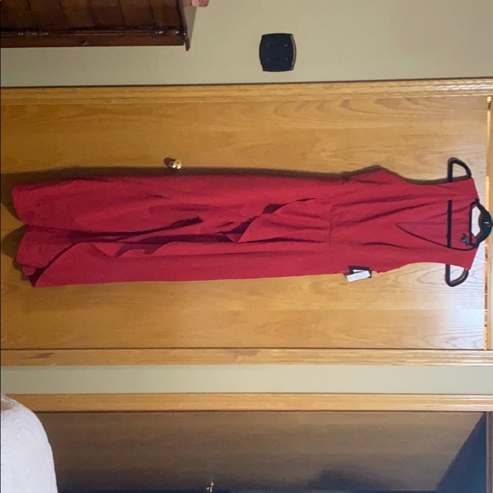 Red Marina jumpsuit